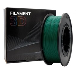 Filament PLA 3D - Diamètre 1,75 mm - Bobine 1kg - Couleur Vert Foncé