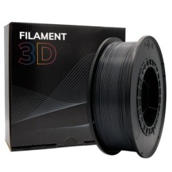 3D PLA Filament - Diameter 1,75mm - 1kg Spool - Graphite Color