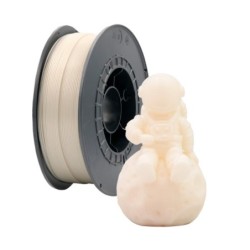 Filamento PLA 3D - Diâmetro 1,75mm - Carretel de 1kg - Cor Nacre