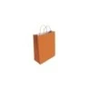 Bismark Sac en Papier Cellulose - Dimensions 24x8x18cm - Couleur Orange