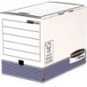 Fellowes Bankers Box Caixa de Arquivo Definitivo 200mm A4 - Montagem Automática Fastfold - Cartão Reciclado Certificação FSC