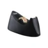 Tesa Curve Pack de Dispensador de Fita-cola + 1 Rolo de Fita 19mm x 10m - Para Fitas até 19mm x 33m - Cor Preto