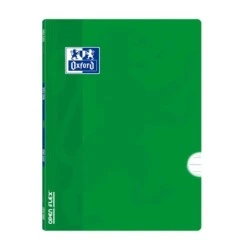 Oxford School Classic Openflex A4 - Couverture Plastique Résistante - Cahier Agrafé Réglure 3.5 et Marge - 48 Feuilles de