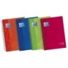 Oxford Europeanbook 5 Spiral Notebook A4+ Landscape 1 Line - 120 Sheets - Extra-Hard Glossy Cover - 5 Colour Bands - Assorted
