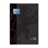 Oxford School Classic Recharge Collée A4 80 Feuilles Quadrillage 5x5 - Cadre de la Couleur de la Couverture - Couverture