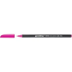 Edding 1200 Marker - Round Tip - 1mm Line - Water-Based Ink - Neon Pink
