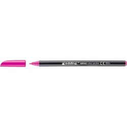 Edding 1200 Rotulador - Punta Redonda - Trazo 1mm - Tinta con Base de Agua - Color Rosa Neon