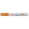 Uni-ball PX-20 Paint Marker - Acrylic Bullet Tip 2.2-2.8mm - Permanent on All Surfaces - Light and Water Resistant - Orange