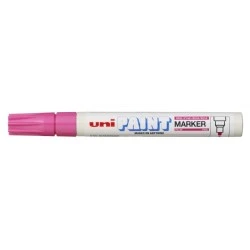 Uni-ball PX-20 Paint Marker - Marcador de Pintura - Ponta Acrílica de Bala 2.2-2.8mm - Permanente em Todas as Superfícies