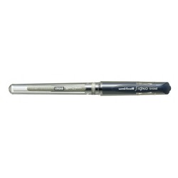 Uni-ball Signo Broad UM-153 Roller de Tinta Gel - Punta de Bola 1mm - Trazo Estilografico - Sujecion de Caucho - Color Azul