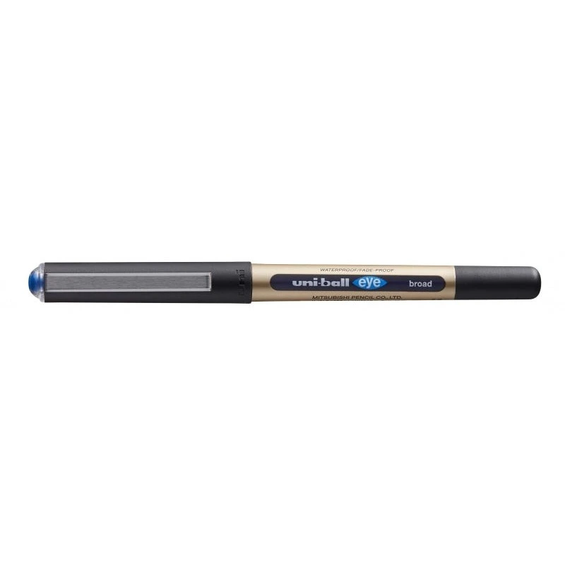 Uni-ball Eye Broad UB-150-10 Stylo à Encre Liquide - Pointe Bille 1mm - Encre Résistante à l'Eau et à la Lumière - Système de