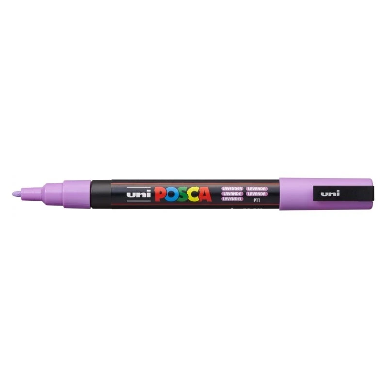 Posca PC-3M Water-Based Paint Marker - 0.9-1.3mm Conical Polyester Tip - 0.9-1.3mm Line Width - Non-Permanent - Light Resistant
