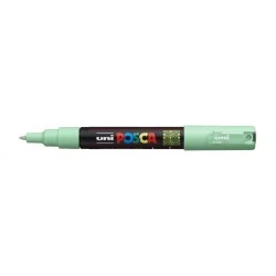 Posca PC-1M Marcador de Pintura - Ponta de Poliéster Cónica 0.7mm - Tinta Base de Água - Não Permanente - Resistente à Luz