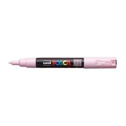 Posca PC-1M Paint Marker - 0.7mm Conical Tip - Water-Based Ink - Light Resistant - Non-Permanent - Light Pink