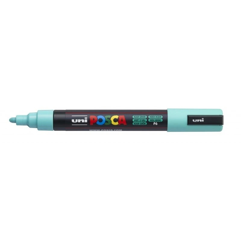 Posca PC-5M Marqueur de Peinture - Pointe en Polyester 1.8-2.5mm - Encre à Base d'Eau - Résistant à la Lumière - Non Permanent