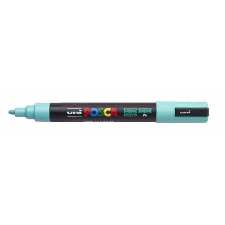 Posca PC-5M Marcador de Pintura - Ponta de Poliéster 1.8-2.5mm - Tinta Base de Água - Resistente à Luz - Não Permanente - Cor