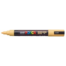 Posca PC-5M Marcador de Pintura - Punta de Bala 1.8-2.5mm - Tinta Base al Agua - Resistente a la Luz - No Permanente - Color