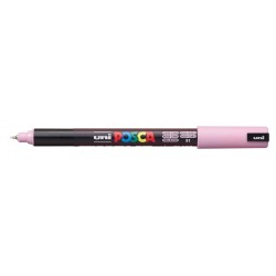 Posca PC-1MR Marcador de Pintura - Ponta Roller de Fibra 0.7mm - Tinta Pigmentada Base de Água - Linha Extrafina - Resistente à