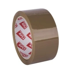 Apli Precinto Premium Silencioso 48mmx6m 32 Micras PVC - Adhesivo Solvente - Sellado Extrafuerte - Desbobinado Silencioso