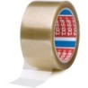 Tesa 4089 Packaging Tape 50mm x 132 Meters - Made of Polypropylene - Natural Rubber Adhesive - Transparent