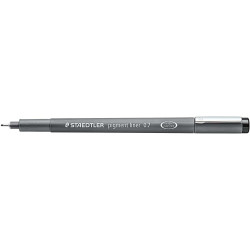 Staedtler Pigment Liner 308 Calibrated Marker - 0.7mm Line - Quick Drying - Black