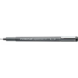 Staedtler Pigment Liner 308 Marcador Calibrado - Traço 0.7mm - Secagem Rápida - Cor Preto