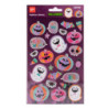 Apli Kids Calabaza Rosa Pack con 24 Pegatinas de Halloween - Perfectas para Decorar Cuadernos, Agendas, etc...