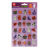 Apli Kids Pop Up Pack con 30 Pegatinas de Halloween con Efecto Volumen - Perfectas para Decorar Cuadernos, Agendas, etc...