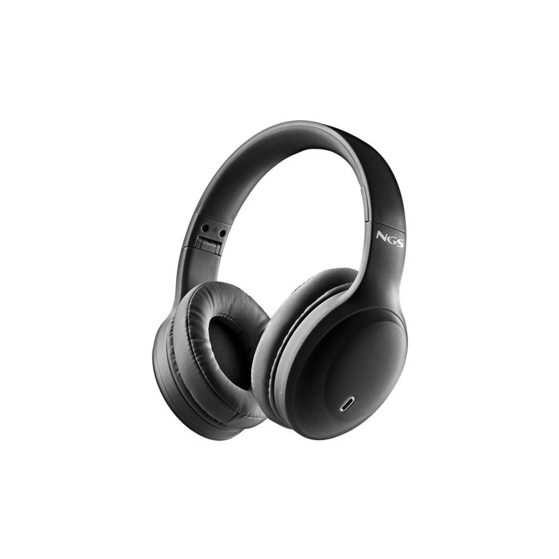 NGS Artica Galcier Auscultadores Bluetooth - Bateria Amovível - Autonomia até 75h - Cor Preto