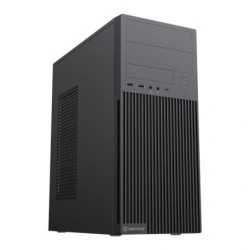 Unykach Aero C360 ATX Case - 500W Power Supply Included - Support for 5.25" 3.5" and 2.5" - USB-A 2.0/3.2 / Type-C