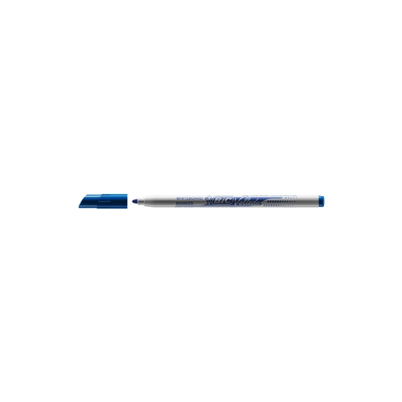 Bic Velleda 1721 Rotulador para Pizarra - Punta Fina - Trazo de 1.5mm - Borrado Optimo - Color Azul