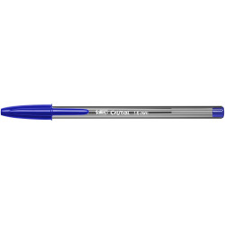 Bic Cristal Large Boligrafo de Bola - Punta Gruesa de 1.6mm - Trazo de 0.60mm - Tinta con Base de Aceite - Translucido - Color