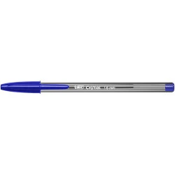 Bic Cristal Large Boligrafo de Bola - Punta Gruesa de 1.6mm - Trazo de 0.60mm - Tinta con Base de Aceite - Translucido - Color
