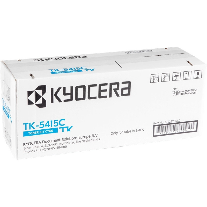 Tóner Original Kyocera TK-5415C (1T02Z7CNL0) Cian - 13000 Páginas
