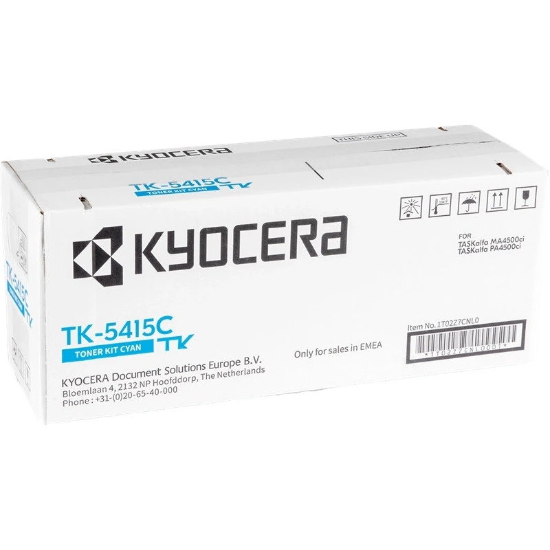 Tóner Original Kyocera TK-5415C (1T02Z7CNL0) Cian - 13000 Páginas