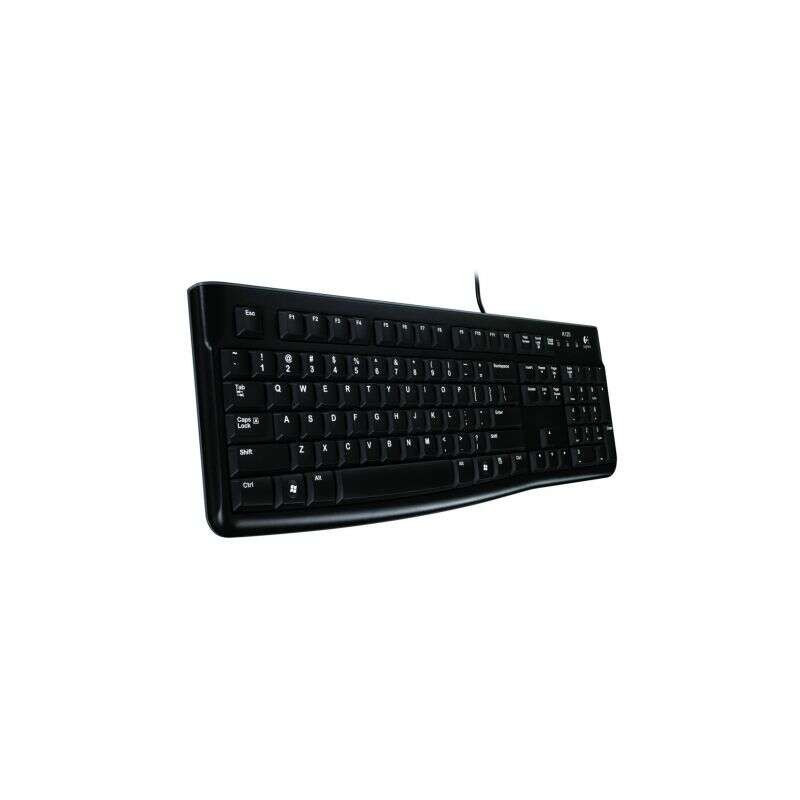 Logitech K120 Teclado USB - Resistente a Salpicos - Cabo de 1.50m