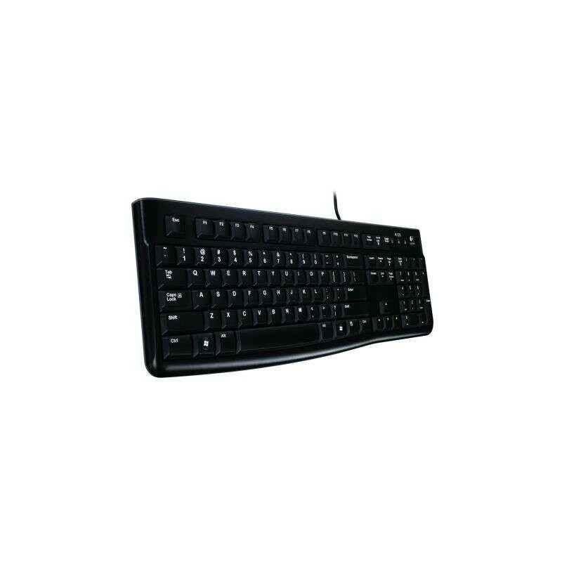 Logitech K120 Teclado USB - Resistente a Salpicos - Cabo de 1.50m