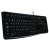 Logitech K120 USB Keyboard - Spill-Resistant - 1.50m Cable