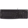 Logitech K120 USB Keyboard - Spill-Resistant - 1.50m Cable - Black