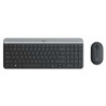 Logitech MK470 Slim Pack Sem Fios Teclado 12 Teclas FN + Rato 1000dpi 3 Botões - Ultrafinos - Silenciosos - Ambidestro - Preto
