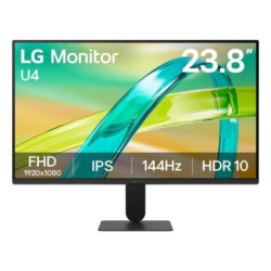 LG U4 Monitor 23.8" IPS FullHD 144Hz HDR10 FreeSync - Respuesta 5ms - 16:9 - HDMI, VGA - VESA 100x100mm
