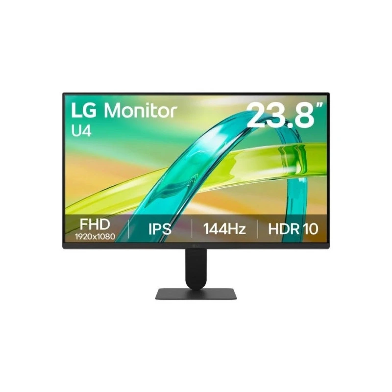 LG U4 Monitor 23.8" IPS FullHD 144Hz HDR10 FreeSync - Respuesta 5ms - 16:9 - HDMI, VGA - VESA 100x100mm