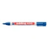 Edding 400 Rotulador Permanente - Punta Redonda - Trazo 1 mm. - Recargable - Secado Rapido - Color Azul