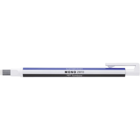 Tombow Mono Zero Portagomas - Punta Rectangular de 2.5x5mm - Capuchon de Proteccion - Mecanismo de Giro - Libre de PVC y Latex -