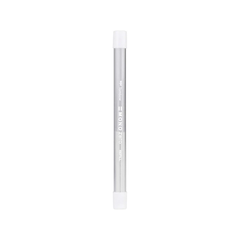 Tombow Mono Zero Recambios para Portagomas - Punta Rectangular de 2.5x5mm - Presentacion en Tubo con 2 Gomas - Libre de PVC y La
