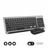 Subblim Combo Dual Prestige - Teclado y Raton Inalambricos - Bluetooth y 2.4G - Funcionamiento Silencioso - Color Gris Negro