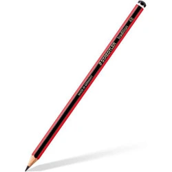 Staedtler Tradition 110 Crayon Graphite Hexagonal - Mine 4B - Résistance à la Casse - Bois de Forêts Gérées Durablement
