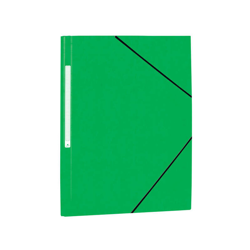 Mariola Similprespan Cardboard Folder with Spine Label Folio 500g/m2 - Size 34x25cm - Elastic Band Closure