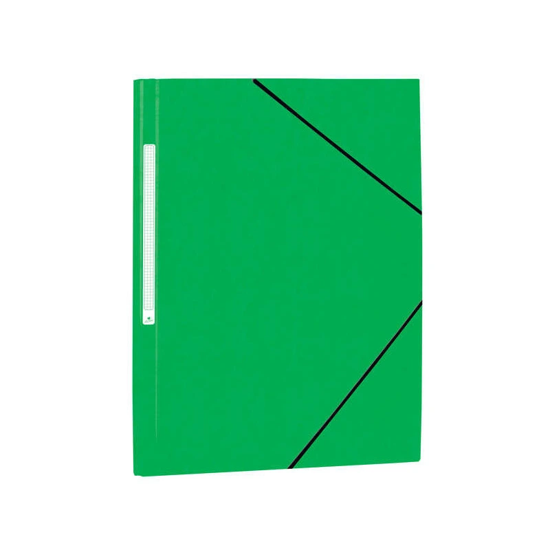 Mariola Similprespan Cardboard Folder with Spine Label Folio 500g/m2 - Size 34x25cm - Elastic Band Closure
