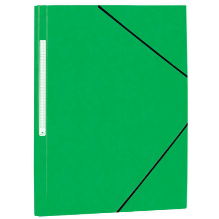 Mariola Similprespan Cardboard Folder with Spine Label Folio 500g/m2 - Size 34x25cm - Elastic Band Closure